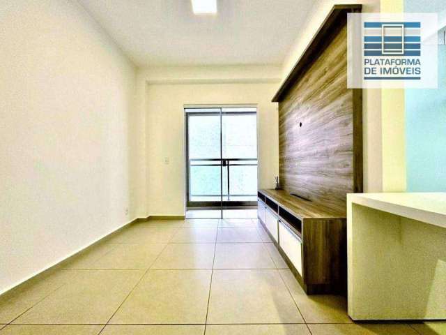 Apartamento com 1 dormitório para alugar, 48 m² por R$ 3.200,00/mês - Residencial Home - Bragança Paulista/SP