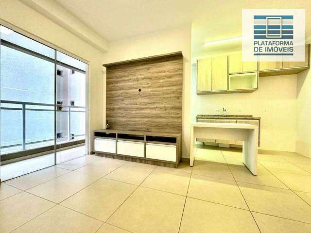 Apartamento com 1 dormitório para alugar, 48 m² por R$ 3.015,62/mês - Residencial Home - Bragança Paulista/SP