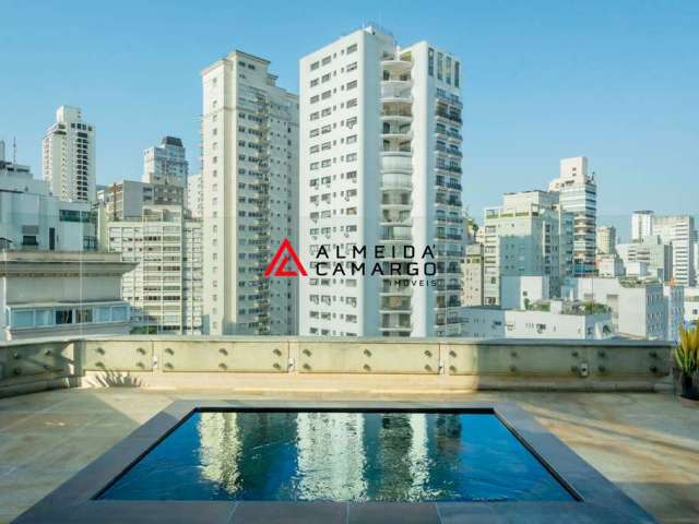 Cobertura Jardim América Reformada 4 Suítes Piscina 585m²