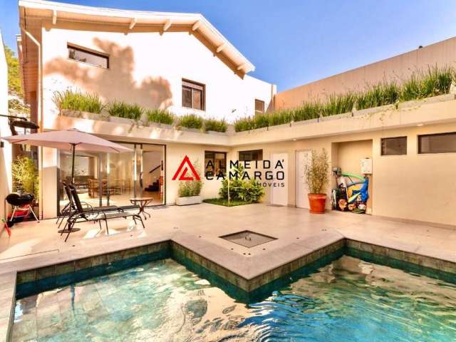 Casa Jardim Paulistano Reformada 4 Dormitórios Piscina 233m²