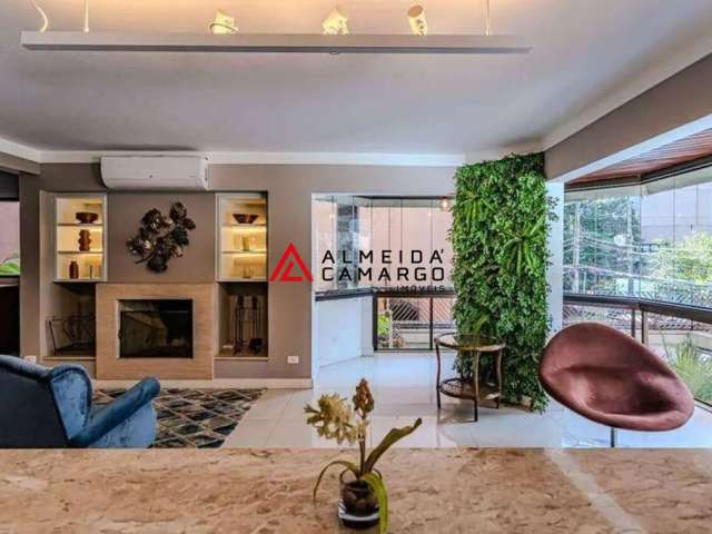 Apartamento Jardim América - 190m² - 3 suítes, closet, 4 banheiros. 4 vagas