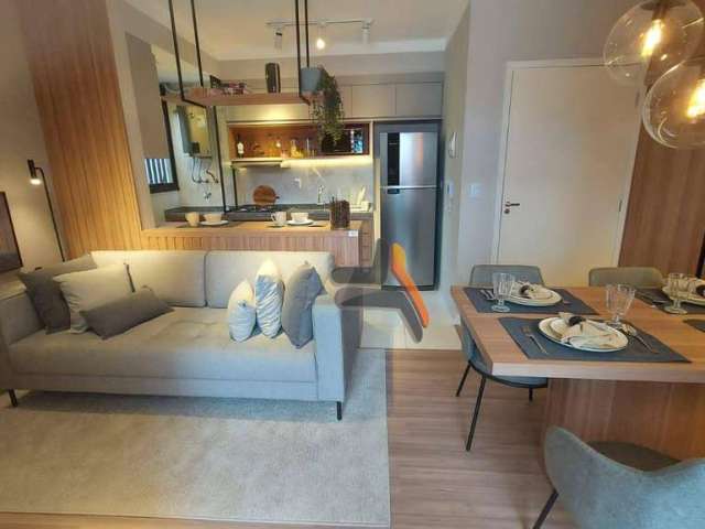 Apartamento com 2 dormitórios à venda, 57 m² por R$ 298.900,00 - Jardim Europa - Salto/SP