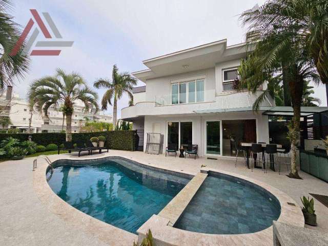 Casa com 4 quartos à venda, 381 m² por R$ 6.200.000 - Jurerê Internacional - Florianópolis/SC