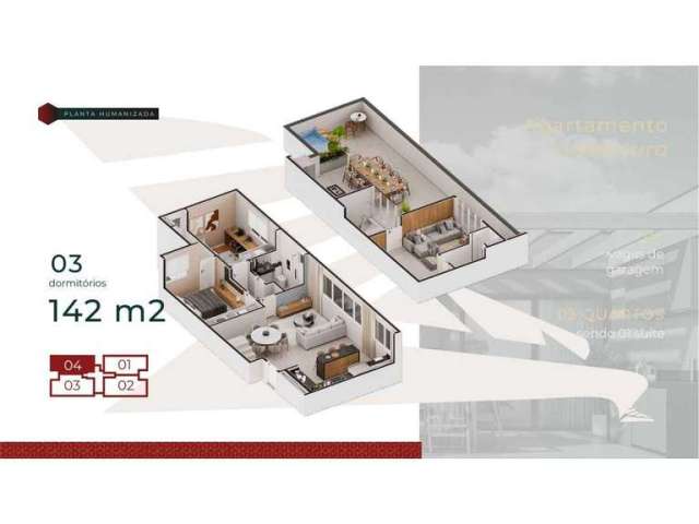 Cobertura com 3 quartos à venda em Belo Horizonte