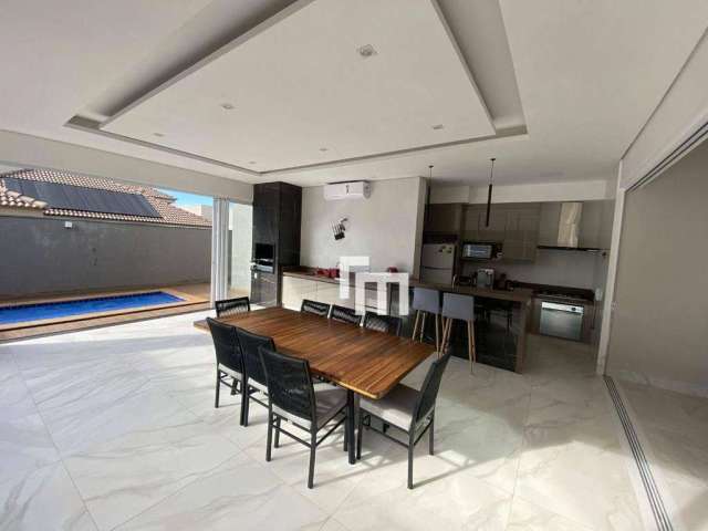 Excelente casa alto padrão de 274m² com 3 suítes no Residencial Damha VI