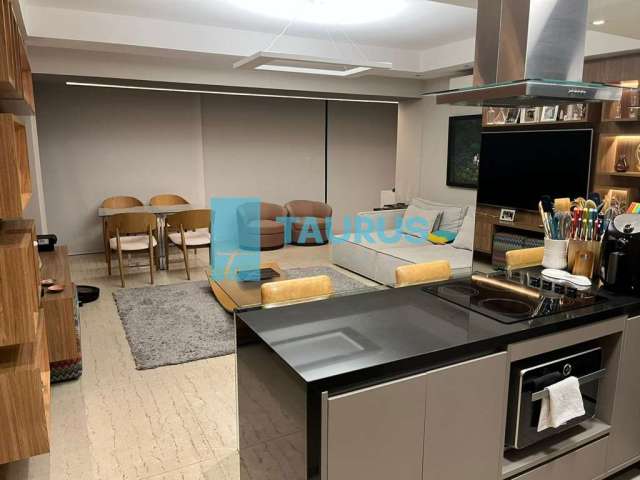 Apartamento para locação, 1 dormitório, 2 vagas, mobiliado, Brooklin.