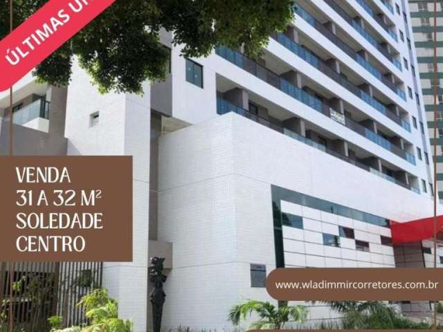 Apartamento para Venda em Recife, Soledade, 1 dormitório, 1 banheiro, 1 vaga