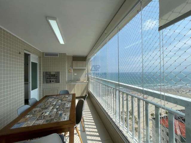 Apartamento com Vista para o Mar Decorado, 03 Dormitórios e 01 suíte na Aviação