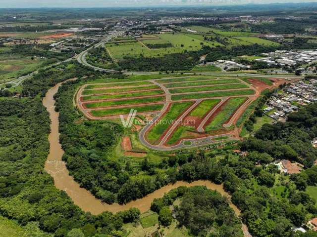 Terreno em condomínio fechado à venda na Avenida Aristóteles Costa, 1000, Jardim Fortaleza, Paulínia por R$ 420.000