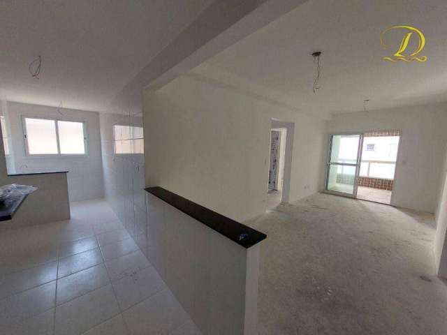 Apartamento com 2 dormitórios à venda, 70 m² por R$ 560.000,00 - Canto do Forte - Praia Grande/SP