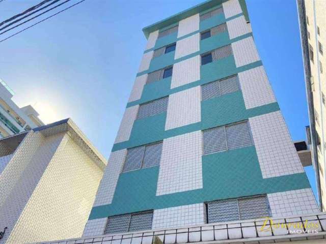 Apartamento com 2 dormitórios à venda, 72 m² por R$ 370.000,00 - Canto do Forte - Praia Grande/SP