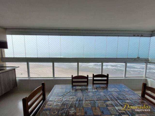 Apartamento de 3 dorm(s),  alto padrão frente mar no Flórida em Praia Grande.