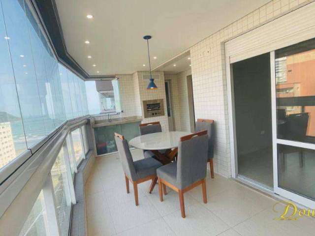 Apartamento com 3 dormitórios à venda, 121 m² por R$ 1.450.000 - Canto do Forte - Praia Grande/SP