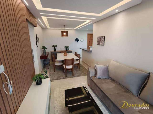 Apartamento com 2 dormitórios à venda, 72 m² por R$ 610.000,00 - Vila Guilhermina - Praia Grande/SP