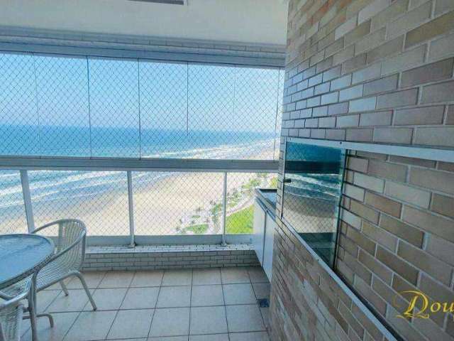 Apto 3 dorm(s), sendo 1 suíte, Lazer completo, Frente Mar, na Mirim em Praia Grande.