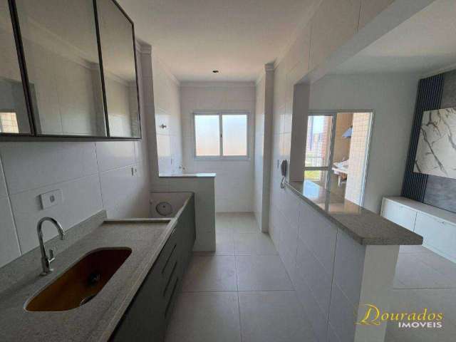 Apto de 1 dormitório, 43 m²,  Aviação - Praia Grande/SP. Com planejados