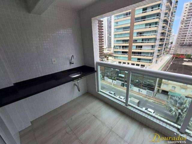 Apartamento com 2 quartos, sendo 1 suíte no Caiçara em Praia Grande/SP