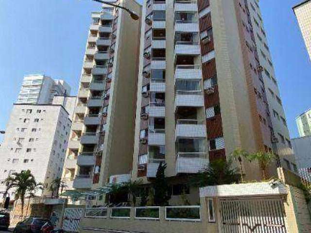 Apartamento com 2 dormitórios à venda, 75 m² por R$ 450.000 - Vila Guilhermina - Praia Grande/SP