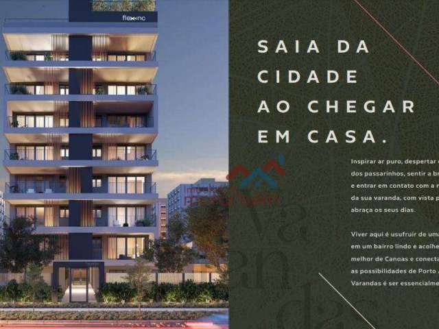 Apartamento com 2 dormitórios à venda, 55 m² por R$ 363.935,05 - Nossa Senhora das Graças - Canoas/RS