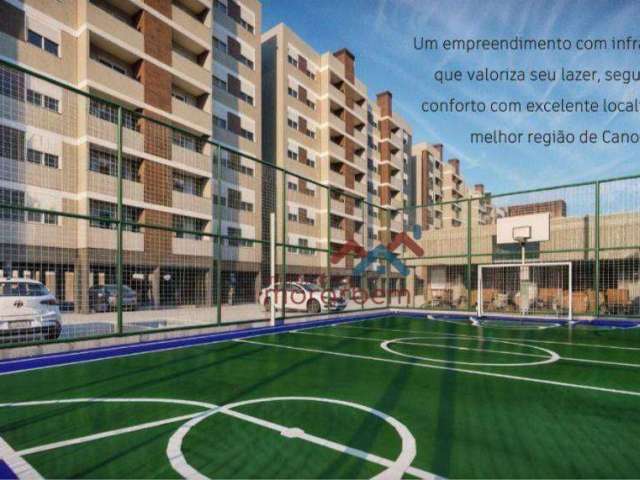 Apartamento com 2 dormitórios à venda, 51 m² por R$ 239.000,00 - Estância Velha - Canoas/RS