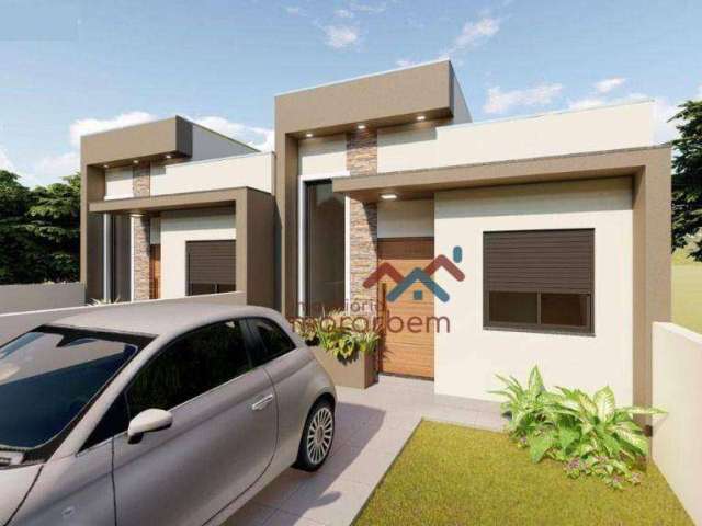 Casa com 2 dormitórios à venda, 60 m² por R$ 349.000,00 - São José - Canoas/RS