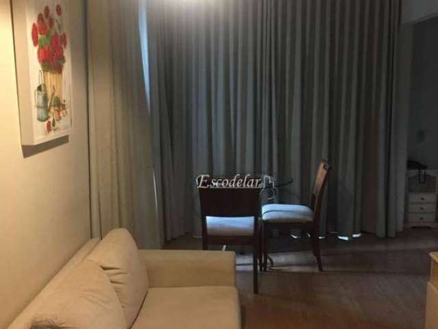 Apartamento com 1 dormitório para alugar, 39 m² por R$ 7.646,40/mês - Jardim Paulistano - São Paulo/SP