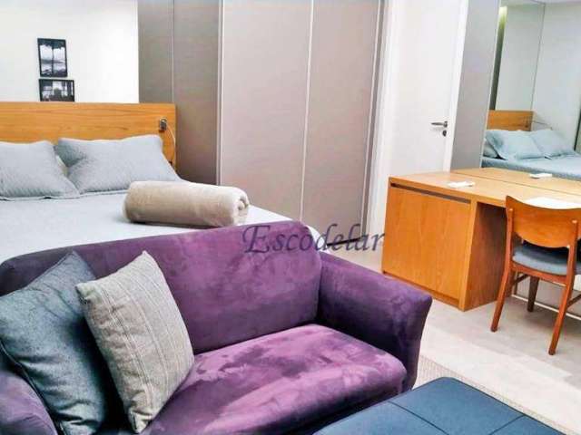 Apartamento com 1 dormitório à venda, 43 m² por R$ 800.000,00 - Brooklin Paulista - São Paulo/SP