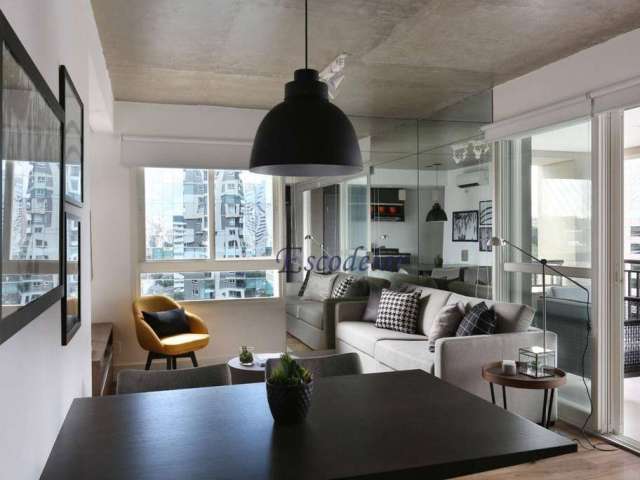 Studio com 1 dormitório à venda, 63 m² por R$ 1.000.000,00 - Brooklin - São Paulo/SP