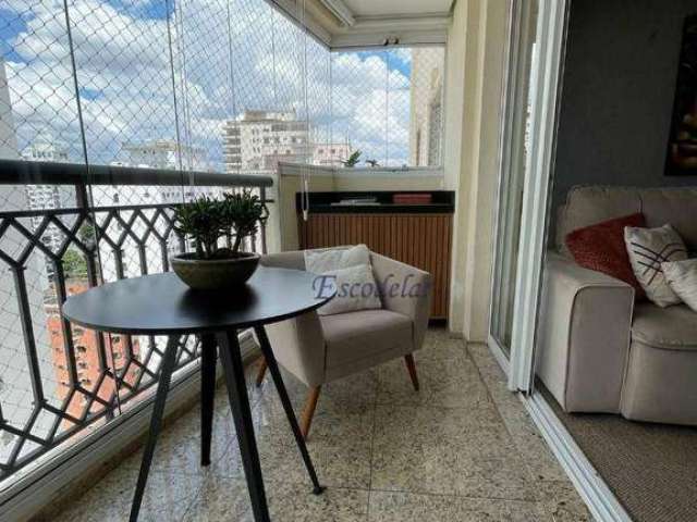 Apartamento com 3 dormitórios à venda, 100 m² por R$ 2.300.000,00 - Moema - São Paulo/SP