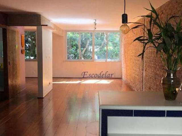 Apartamento para alugar, 138 m² por R$ 10.493,28/mês - Consolação - São Paulo/SP