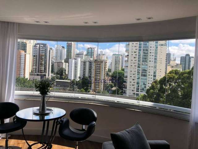 Apartamento com 2 dormitórios para alugar, 116 m² por R$ 10.900,00/mês - Brooklin - São Paulo/SP