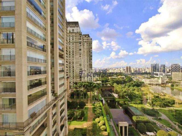 Apartamento para alugar com 2 suítes amplas, 4 vagas, luxo, 240 m² - Parque Cidade Jardim, São Paulo/SP