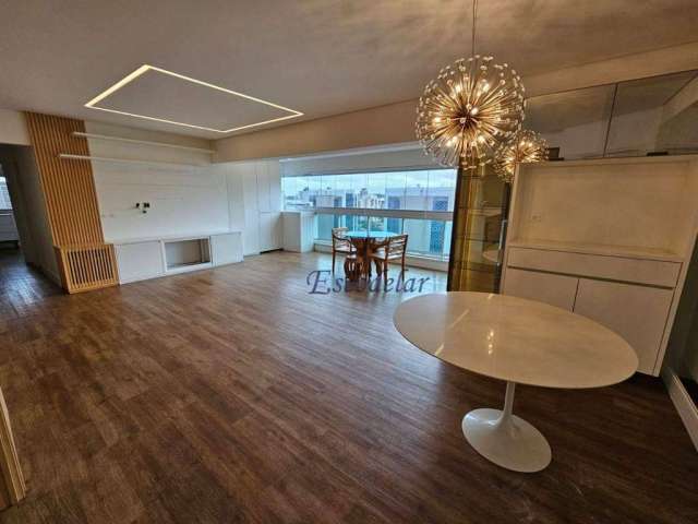 Apartamento com 3 dormitórios à venda, 126 m² por R$ 1.950.000,00 - Brooklin - São Paulo/SP