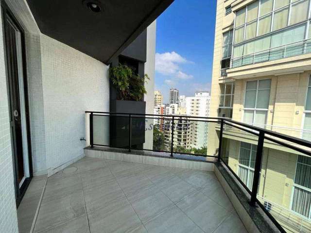 Apartamento com 3 dormitórios à venda, 200 m² por R$ 3.100.000,00 - Moema - São Paulo/SP