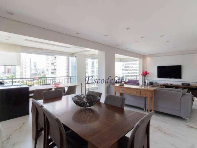 Apartamento à venda, 168 m² por R$ 3.140.000,00 - Brooklin - São Paulo/SP