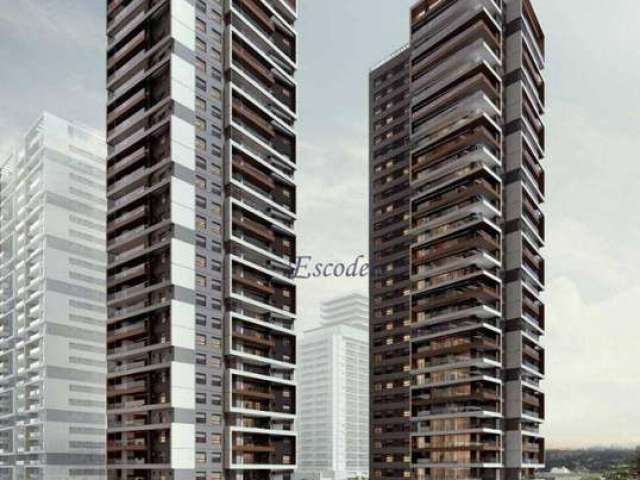 Apartamento com 4 dormitórios à venda, 131 m² por R$ 2.750.000,00 - Brooklin Paulista - São Paulo/SP