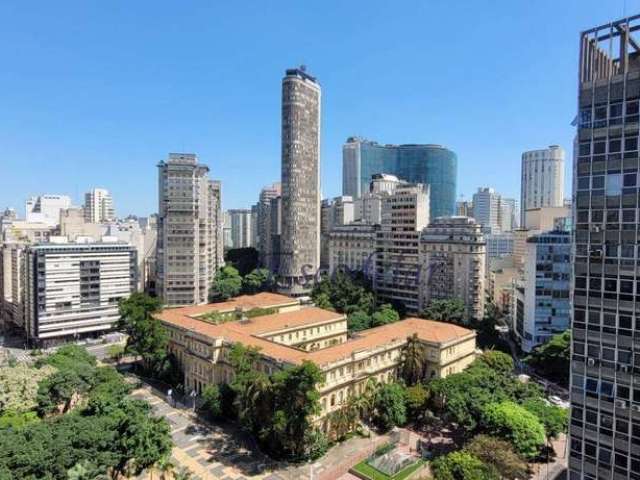 Apartamento estúdio para comprar  43,36m², novo - praça da república