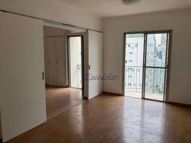 Apartamento com 2 dormitórios para alugar, 88 m² por R$ 7.770,00/mês - Moema - São Paulo/SP