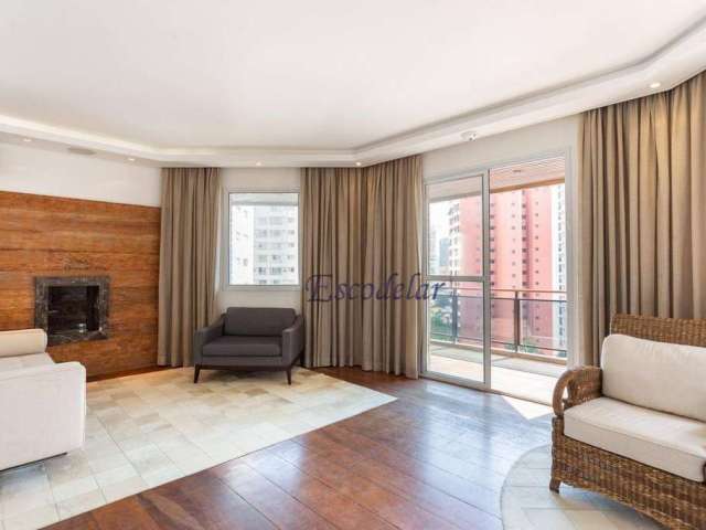 Apartamento com 3 suítes- terraço - 3 vagas - lazer  à venda, 206 m²  - Vila Olímpia - São Paulo/SP