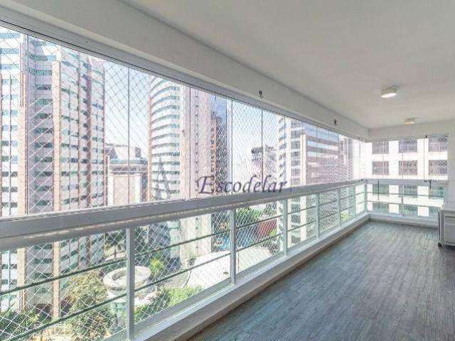 Apartamento com 3 dormitórios para alugar, 140 m² por R$ 17.350,00/mês - Vila Olímpia - São Paulo/SP