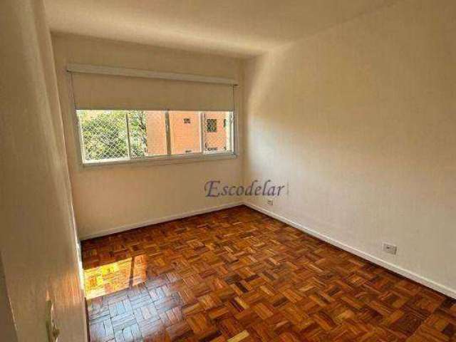 Apartamento com 2 dormitórios para alugar, 72 m² por R$ 3.714,01/mês - Moema - São Paulo/SP