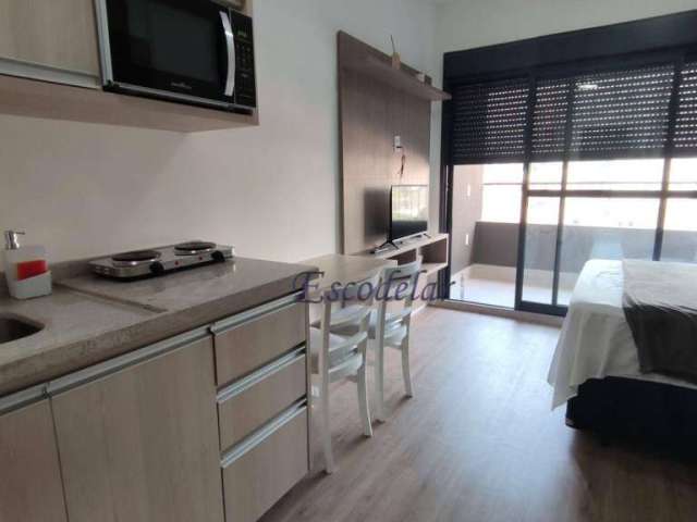 Studio com 1 dormitório para alugar, 27 m² por R$ 3.100,53/mês - Perdizes - São Paulo/SP