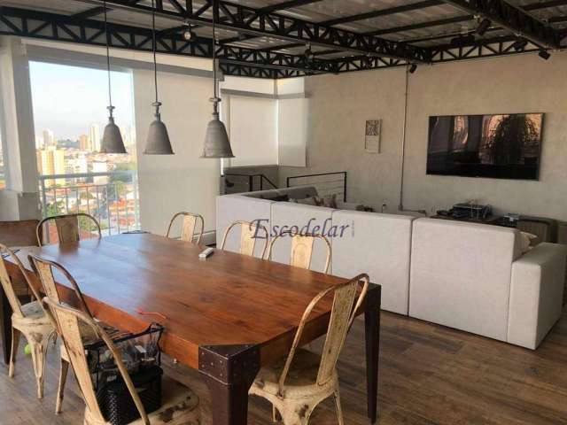 Cobertura com 3 dormitórios à venda, 168 m² por R$ 1.850.000,00 - Vila Gumercindo - São Paulo/SP