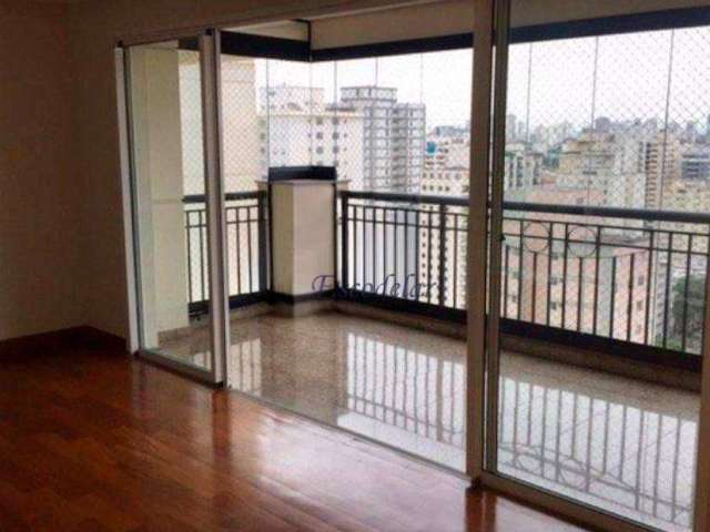 Apartamento com 4 dormitórios para alugar, 180 m² por R$ 17.164,05/mês - Moema - São Paulo/SP