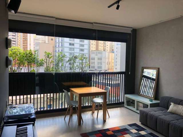 Apartamento com 1 dormitório à venda, 33 m² por R$ 550.000,00 - Santa Cecília - São Paulo/SP