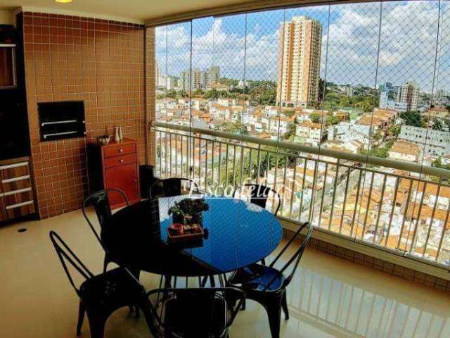 Apartamento com varanda gourmet, 3 dormitórios e 3 vagas à venda, 118 m² por R$ 1.050.000 - Mandaqui - São Paulo/SP