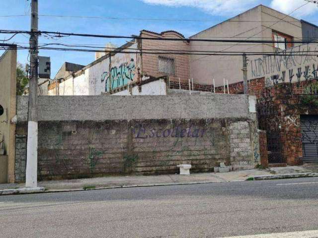 Terreno à venda, 380 m² por R$ 3.500.000,00 - Água Fria - São Paulo/SP