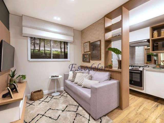 Apartamento à venda, 42 m² por R$ 366.000,00 - Barra Funda - São Paulo/SP