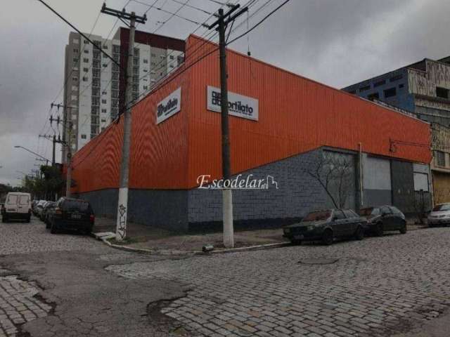 Galpão, 1700 m² - venda na Mooca por R$ 8.000.000 ou aluguel por R$ 82.786/mês - Mooca - São Paulo/SP