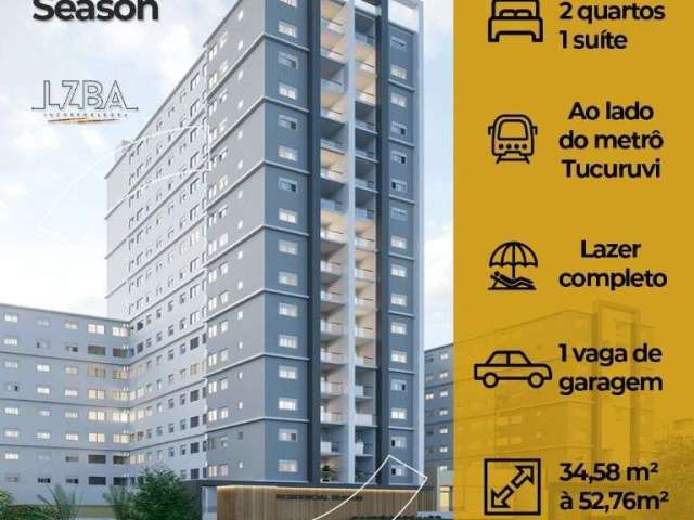 Apartamento com 2 dormitórios à venda, 52 m² por R$ 498.842,00 - Tucuruvi - São Paulo/SP